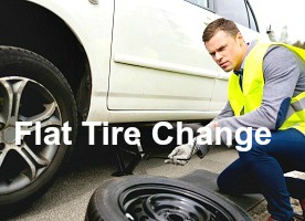 Flat tire assistance in peachtree corners ga